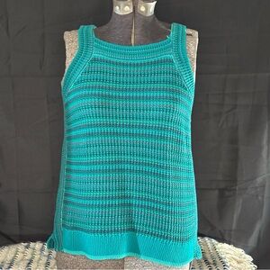 🦚LOFT🦚 Teal Sleeveless Top
